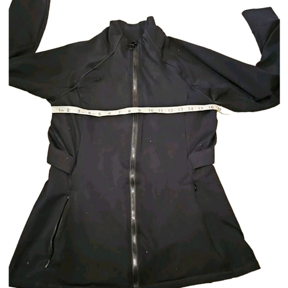 Fabletics Womens Black Trinity Performance Jacket  Lightweight Athletic Jacket M - Picture 12 of 13
